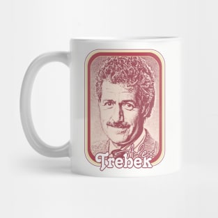 Alex Trebek / Retro Vintage Aesthetic Fan Design Mug